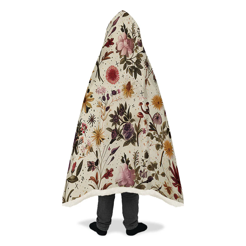 Enchanted Blossoms Hooded Blanket - Image 12
