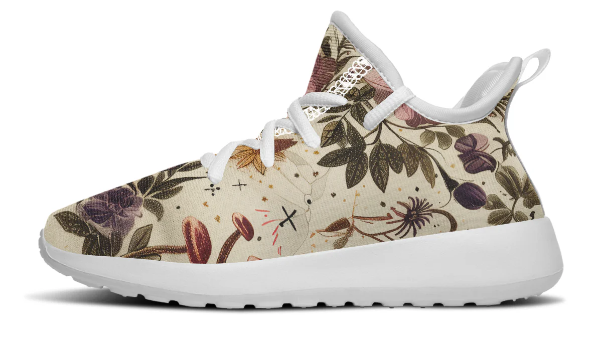 Enchanted Blossoms Kids Sneakers - Image 11