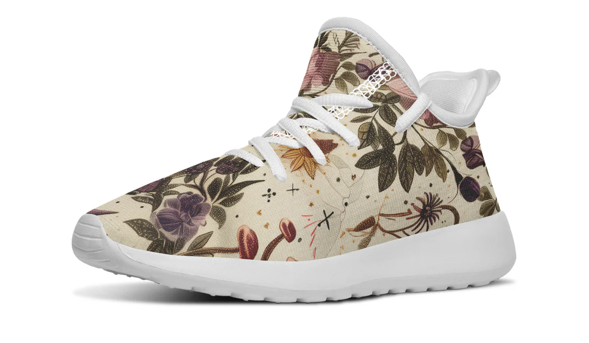 Enchanted Blossoms Kids Sneakers - Image 12