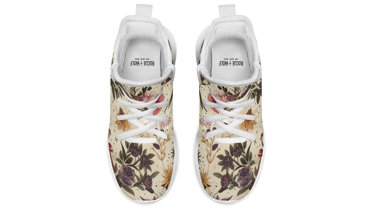 Enchanted Blossoms Kids Sneakers - Image 15