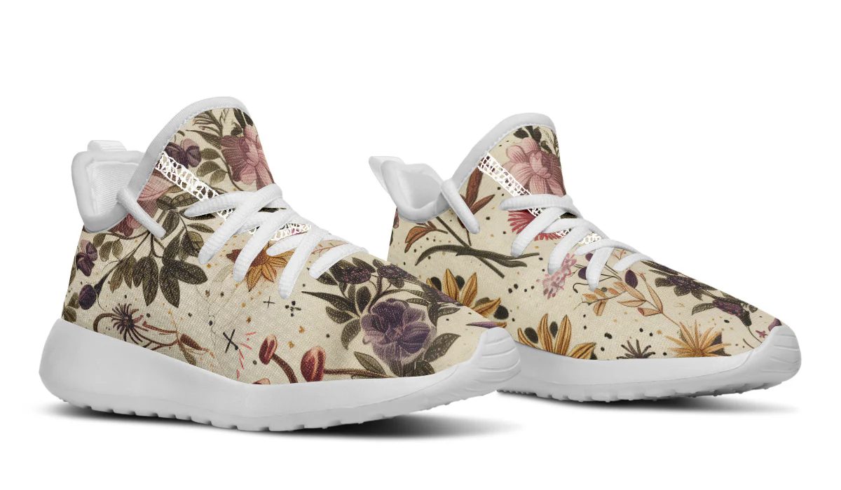 Enchanted Blossoms Kids Sneakers - Image 16