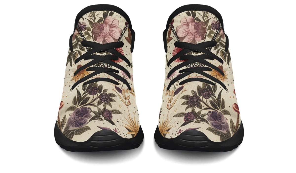 Enchanted Blossoms Kids Sneakers - Image 8