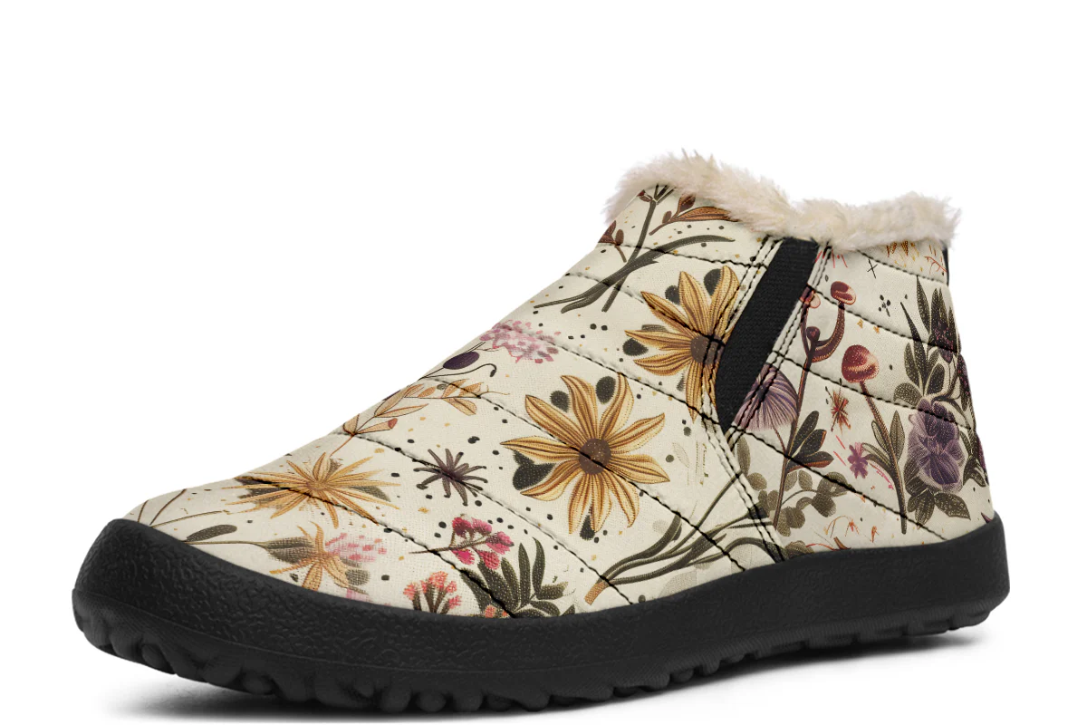 Enchanted Blossoms Winter Sneakers - Image 2
