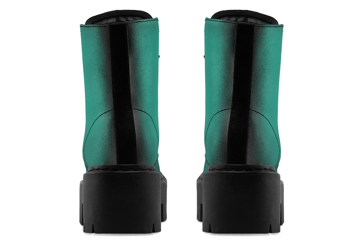 Enchanted Emerald Platform Boots - Image 6