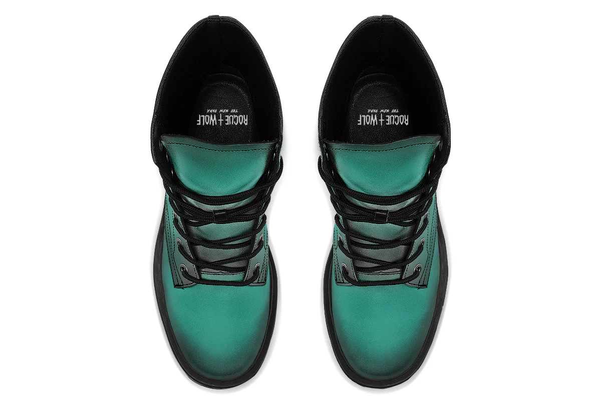 Enchanted Emerald Platform Boots - Image 8