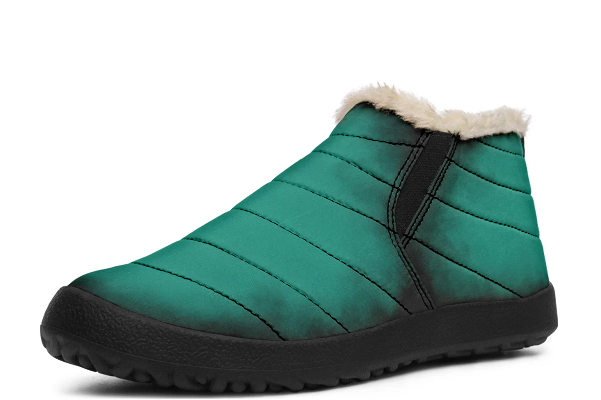 Enchanted Emerald Winter Sneakers - Image 2