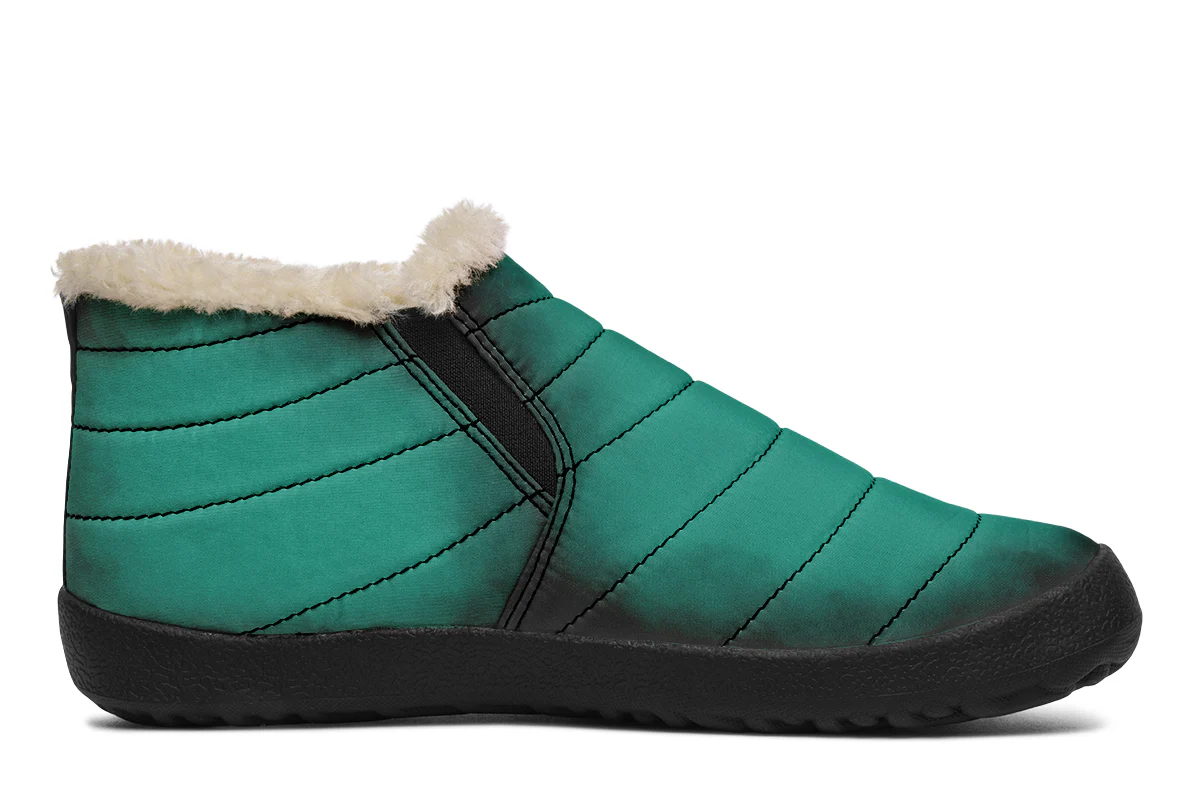 Enchanted Emerald Winter Sneakers - Image 3