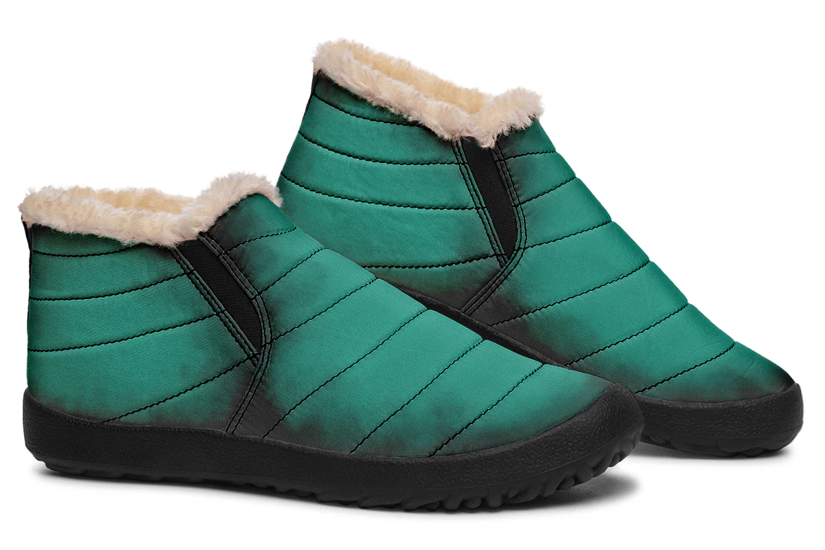 Enchanted Emerald Winter Sneakers - Image 6