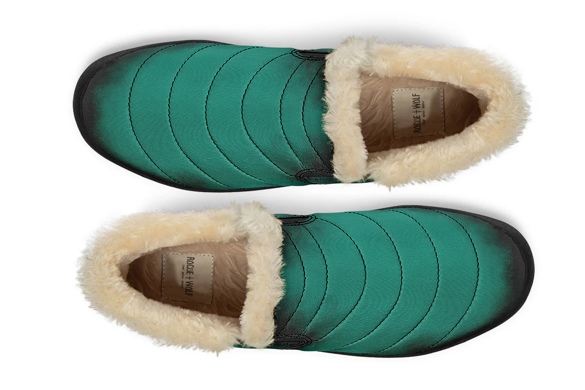 Enchanted Emerald Winter Sneakers - Image 9