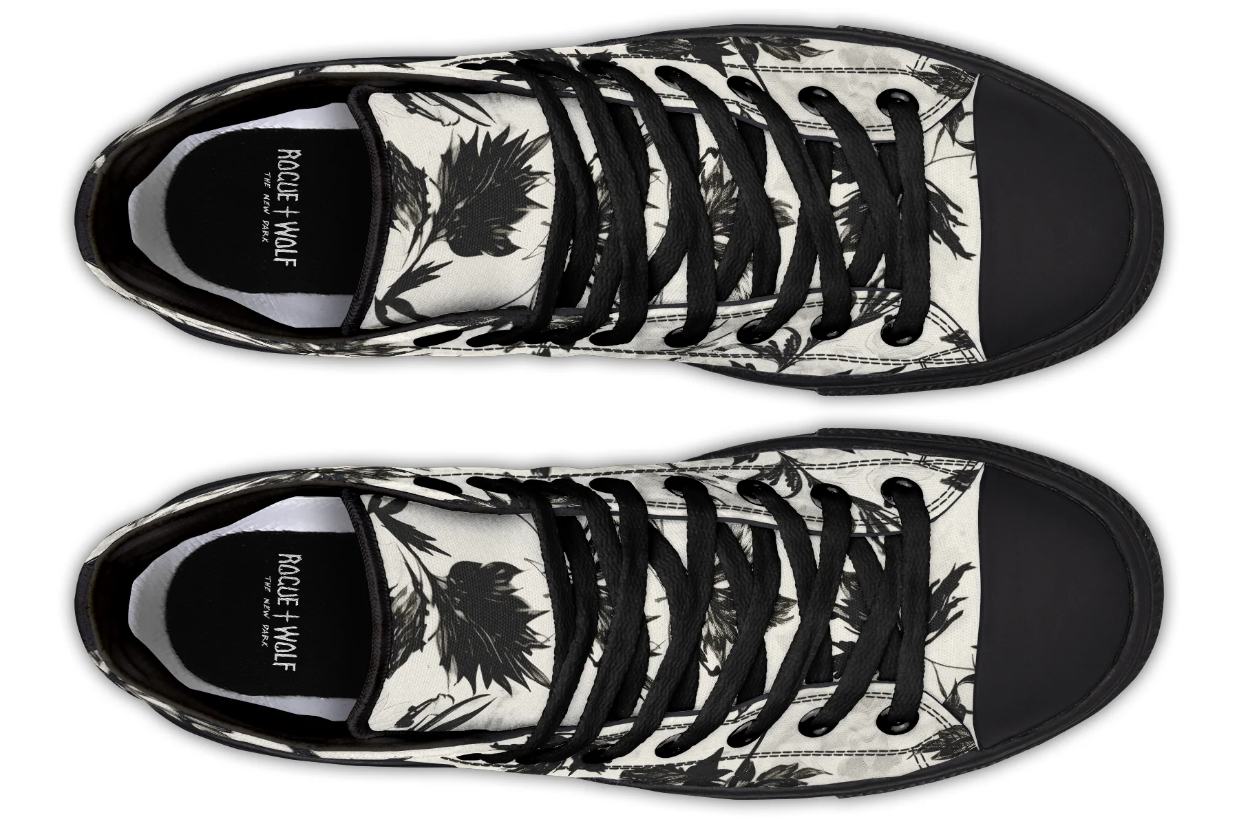 Faded Leaves High Tops - Image 9