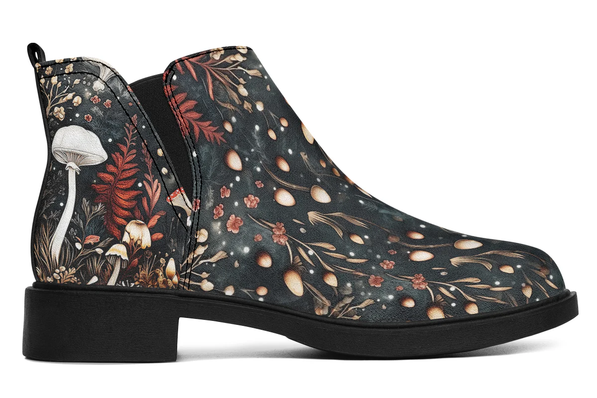 Faery Fungi Chelsea Boots - Image 3
