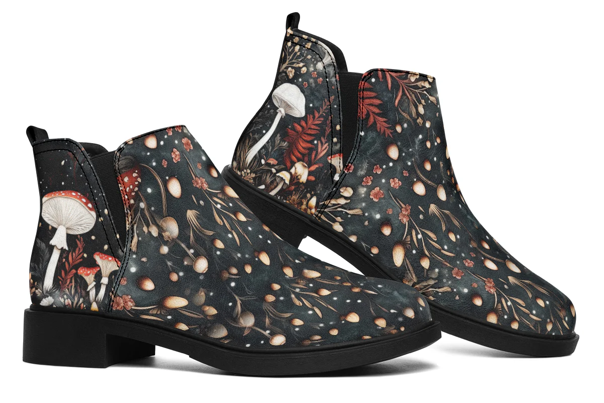 Faery Fungi Chelsea Boots - Image 7