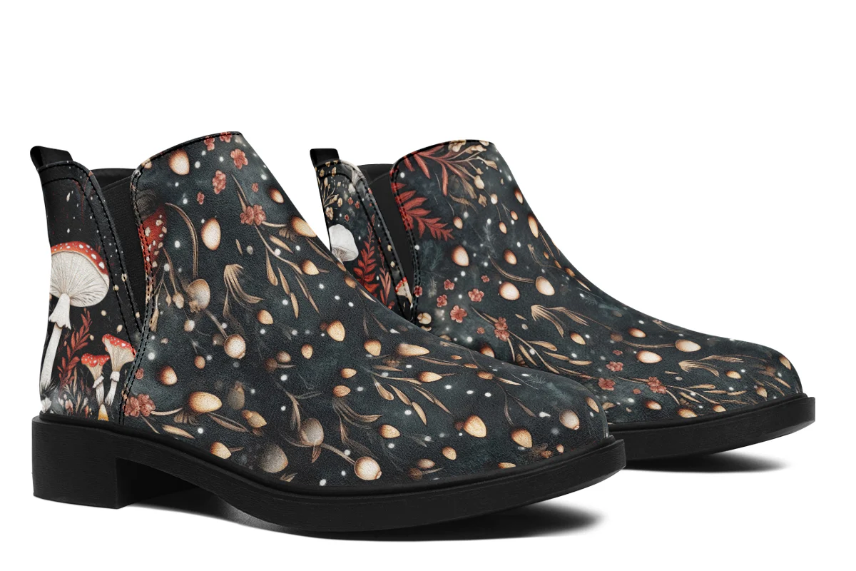 Faery Fungi Chelsea Boots - Image 8