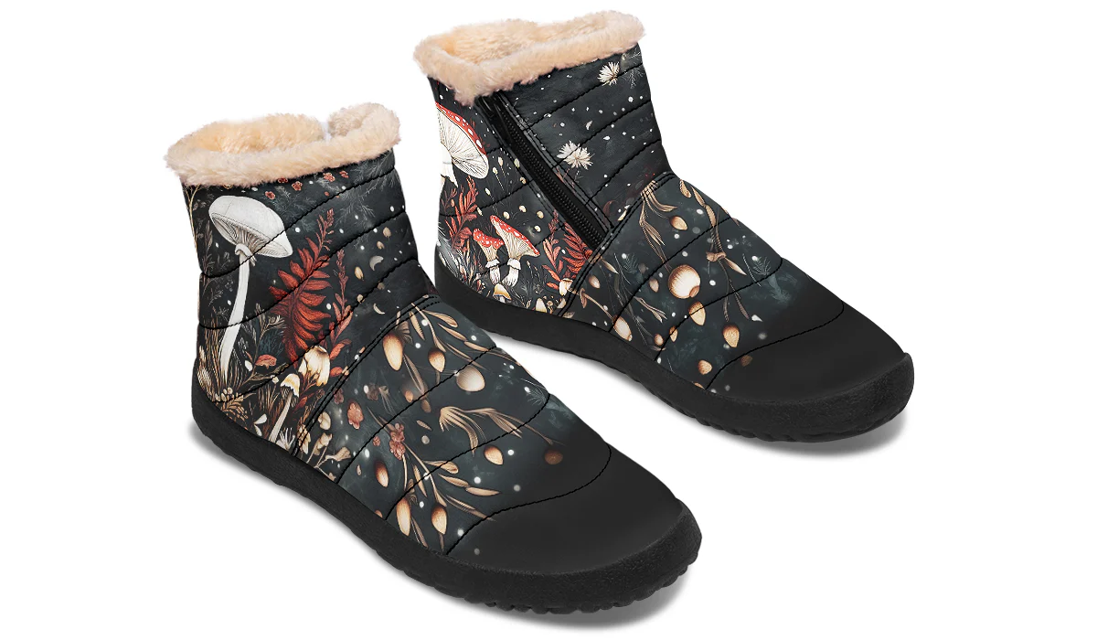 Faery Fungi Comfy Winter Boots - Image 8