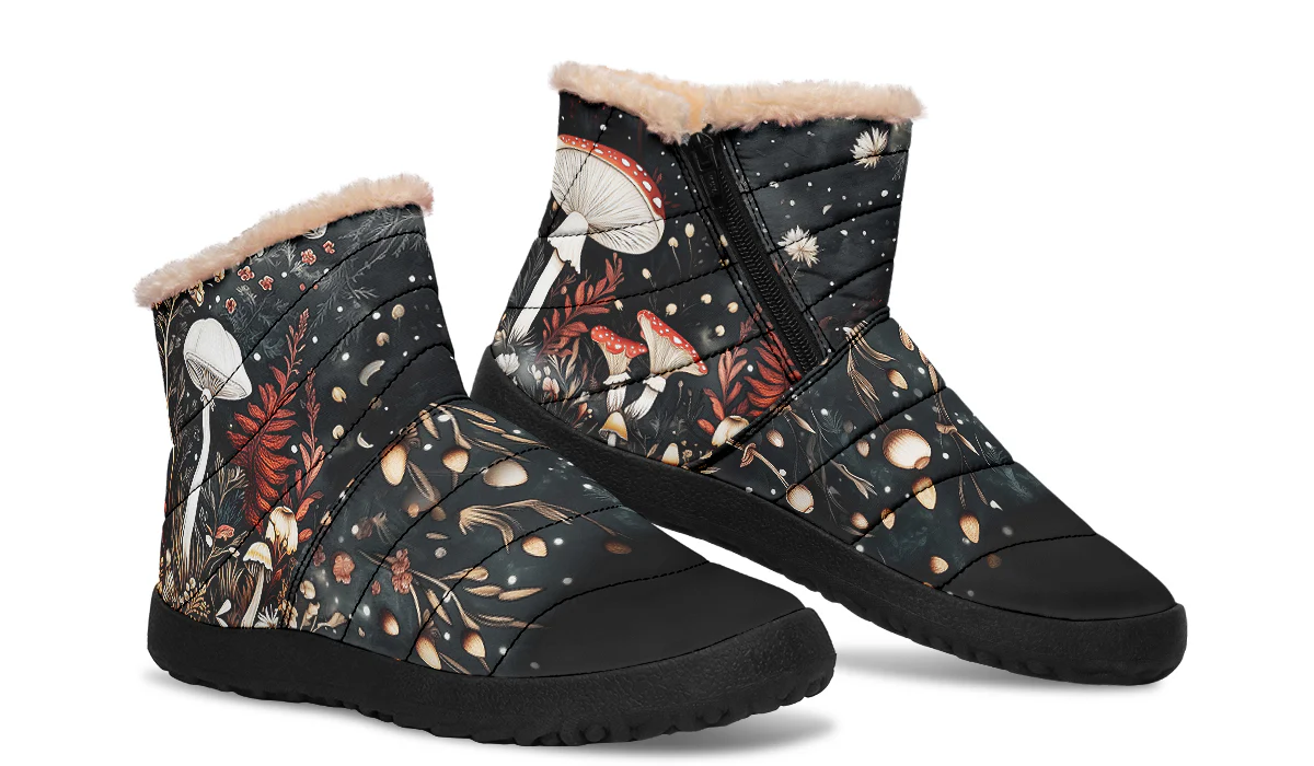 Faery Fungi Comfy Winter Boots - Image 9