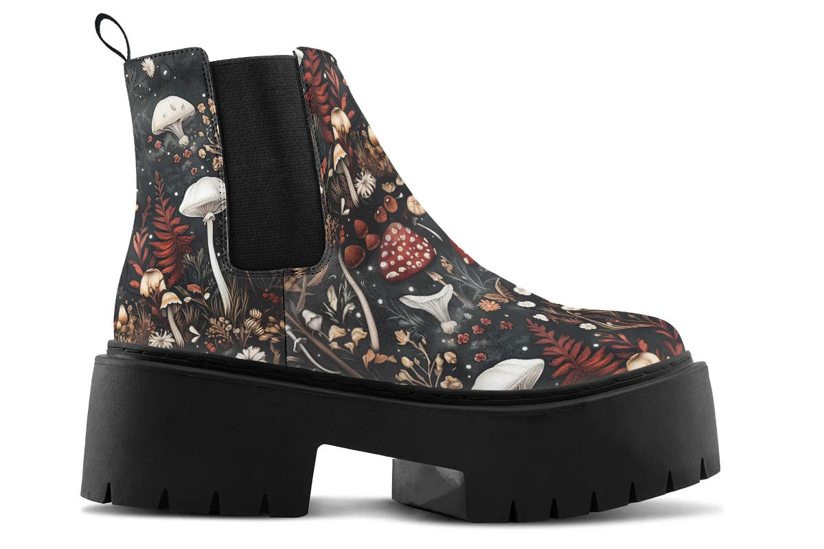 Faery Fungi Platform Chelsea Boots - Image 2