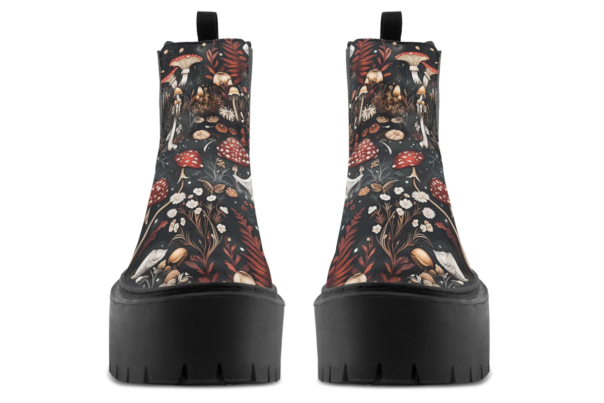 Faery Fungi Platform Chelsea Boots - Image 7
