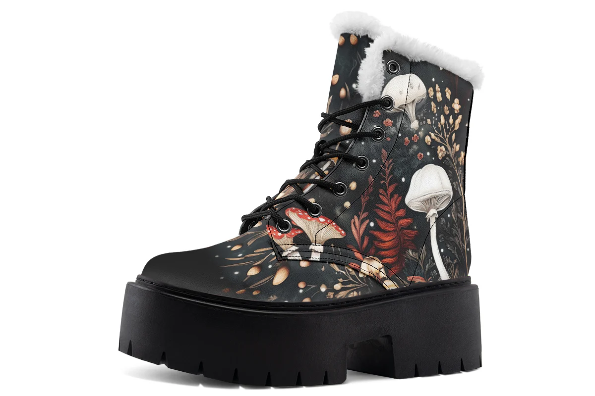 Faery Fungi Platform Winter Boots - Image 2