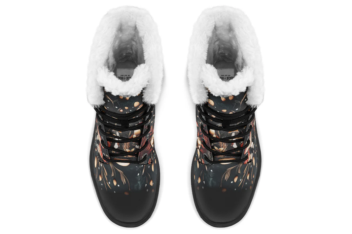 Faery Fungi Platform Winter Boots - Image 8