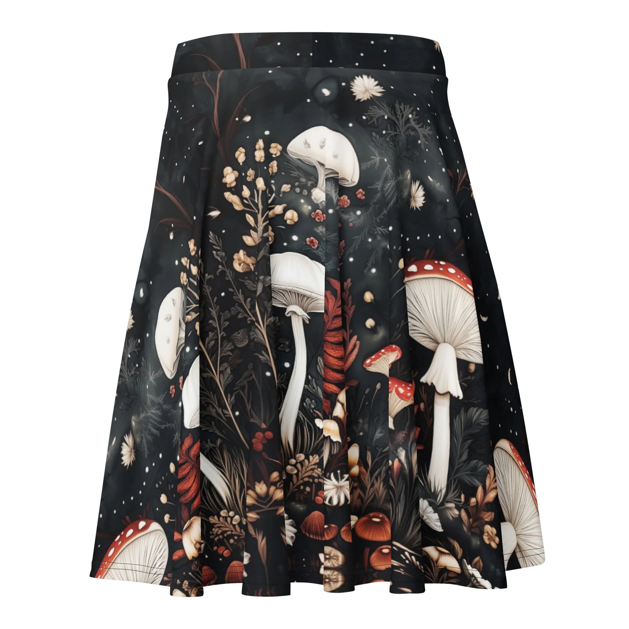 Faery Fungi Skater Skirt - Image 3
