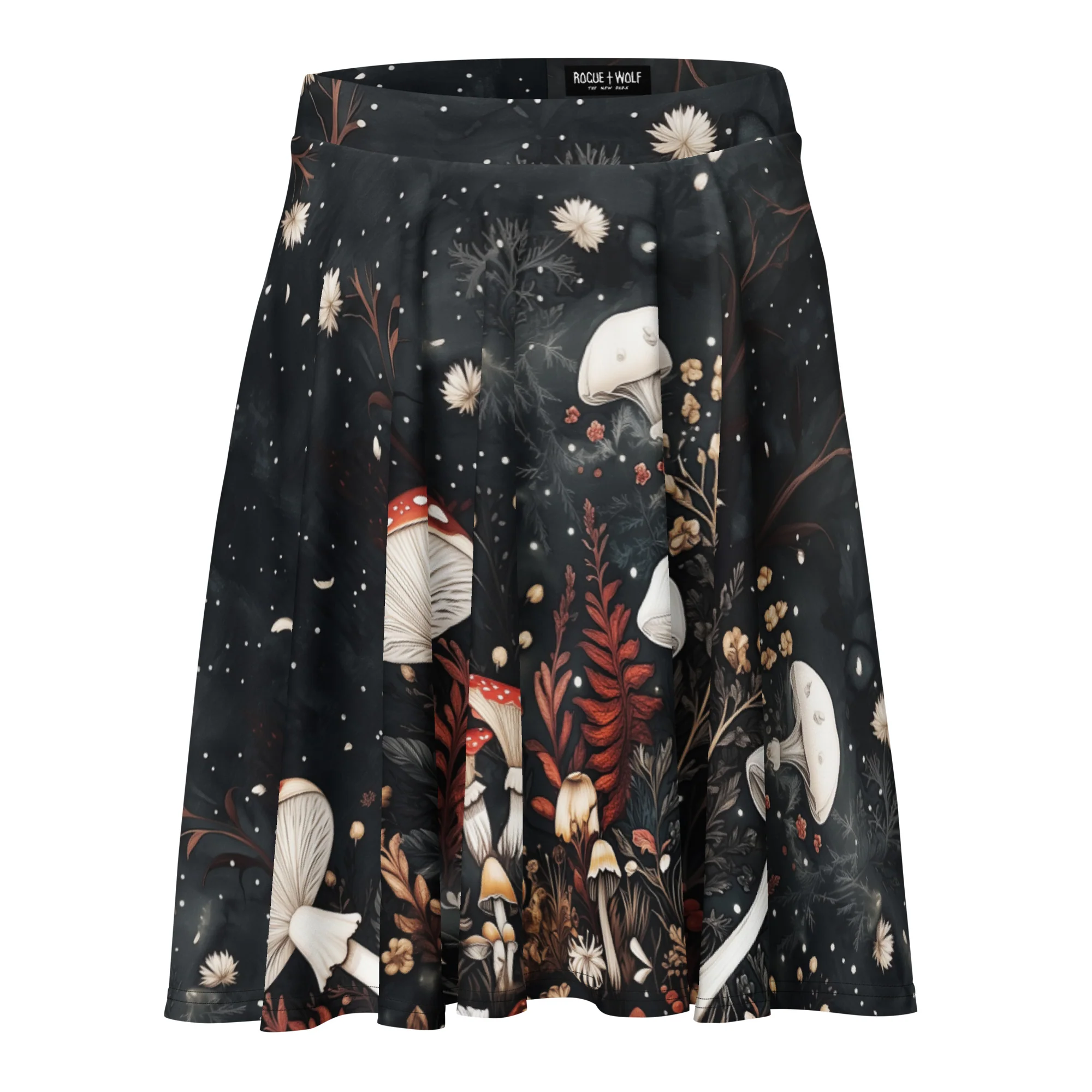 Faery Fungi Skater Skirt - Image 4