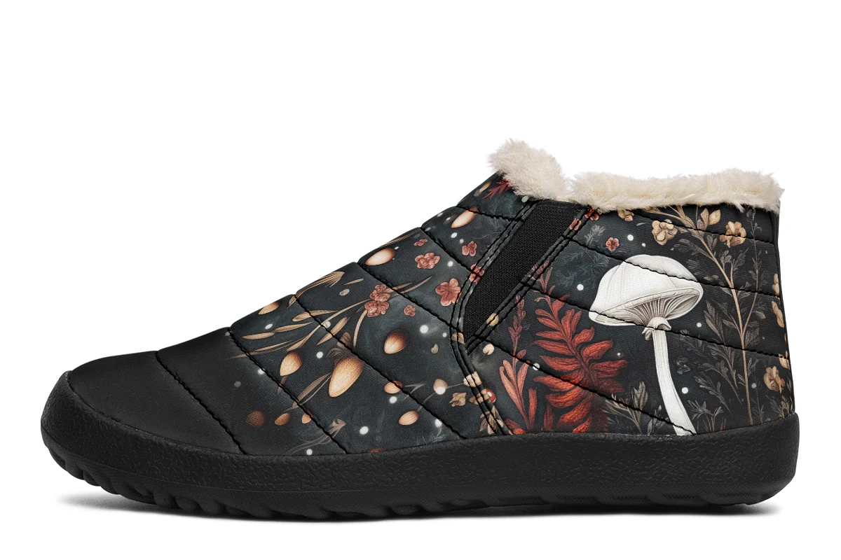 Faery Fungi Winter Sneakers