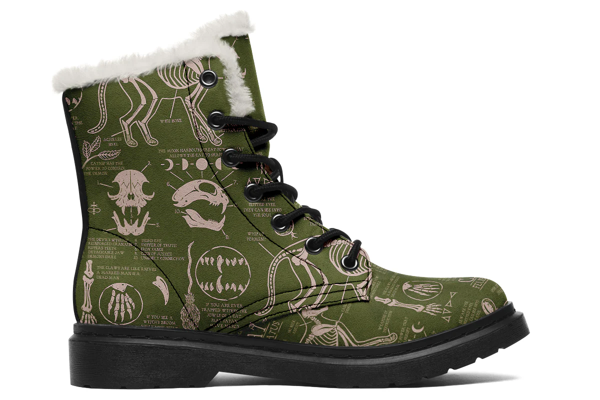 Fern Cat Study Winter Boots - Image 2