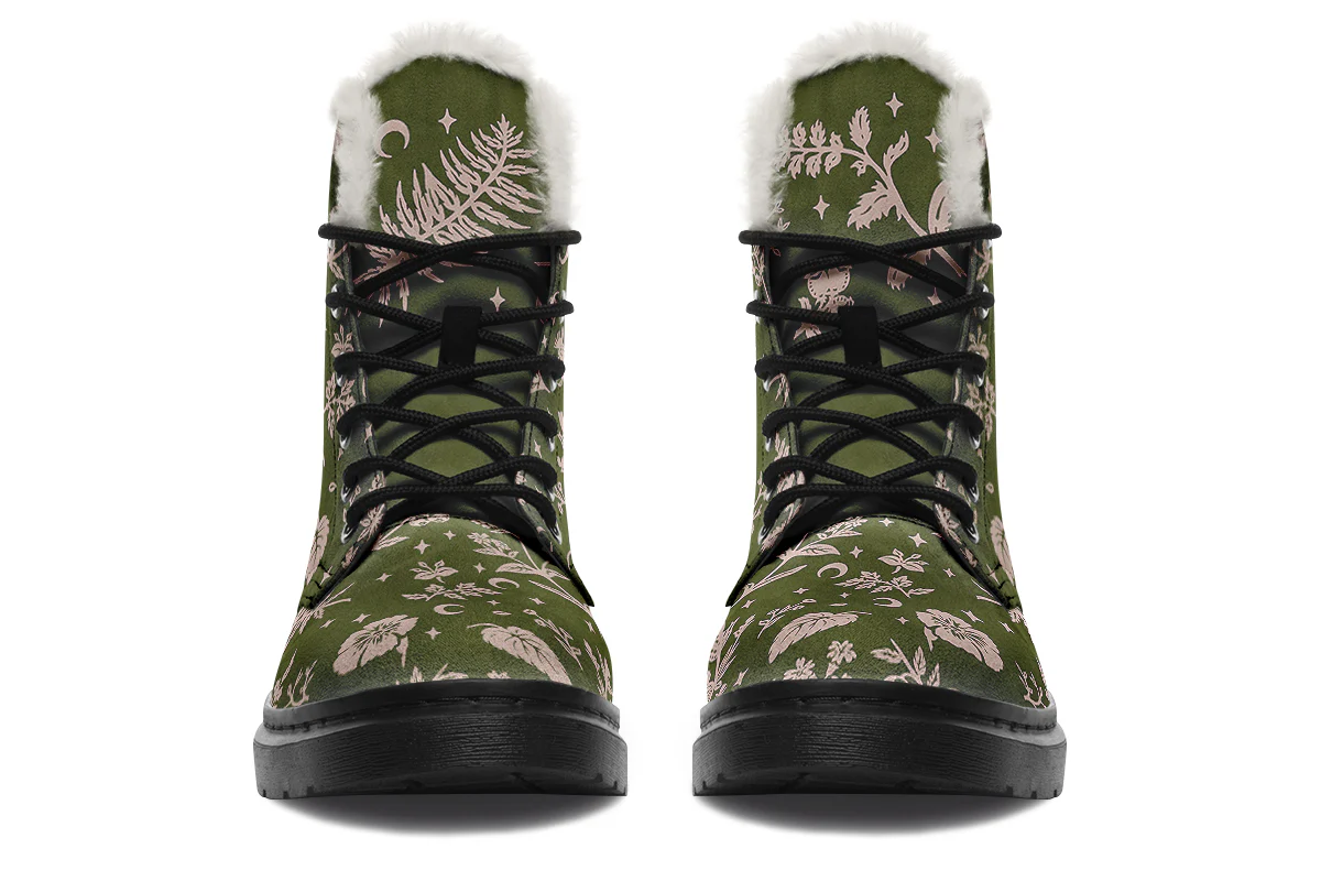 Fern Green Witch Winter Boots - Image 3