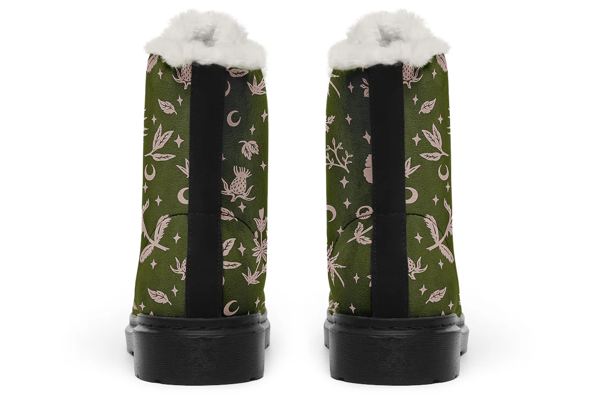 Fern Green Witch Winter Boots - Image 4
