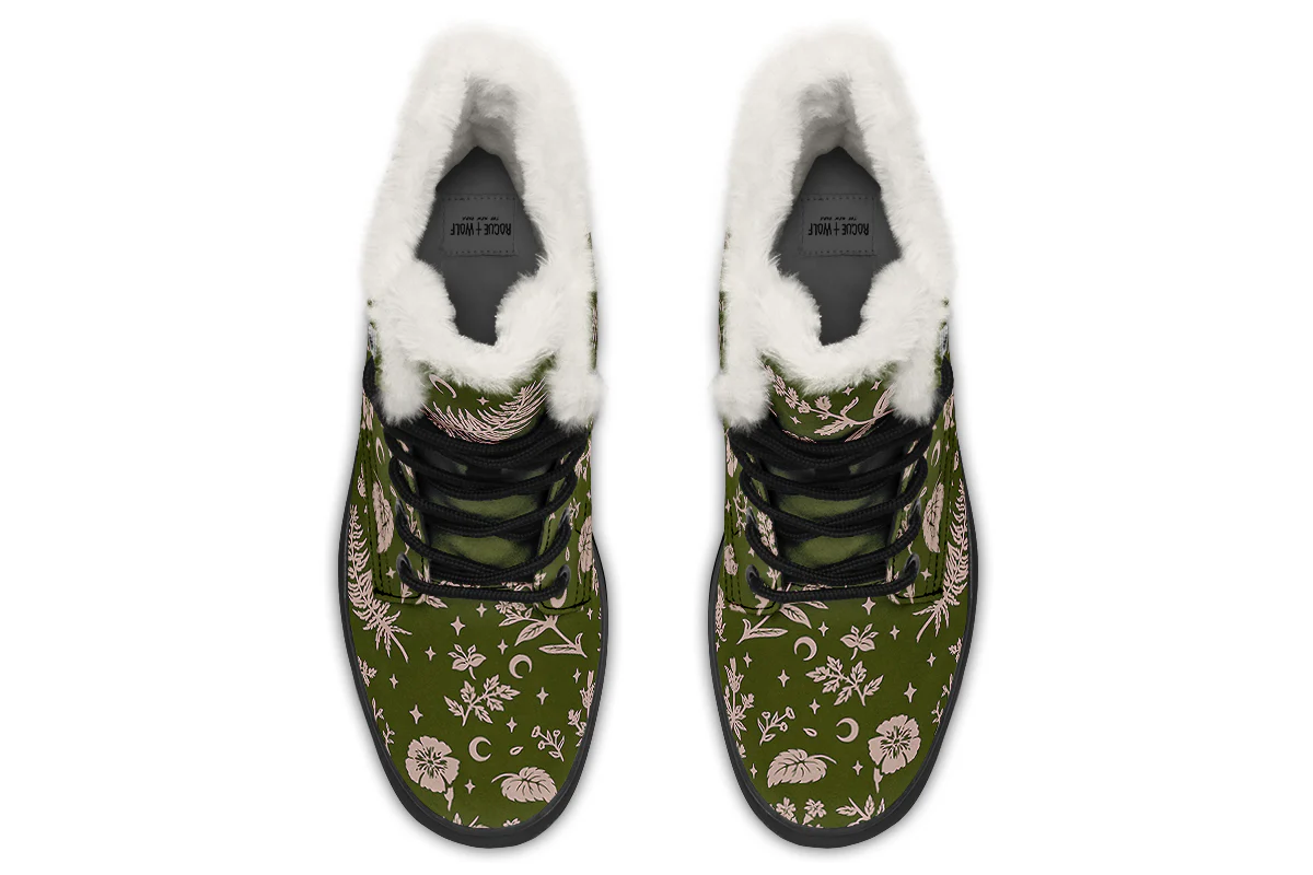 Fern Green Witch Winter Boots - Image 7
