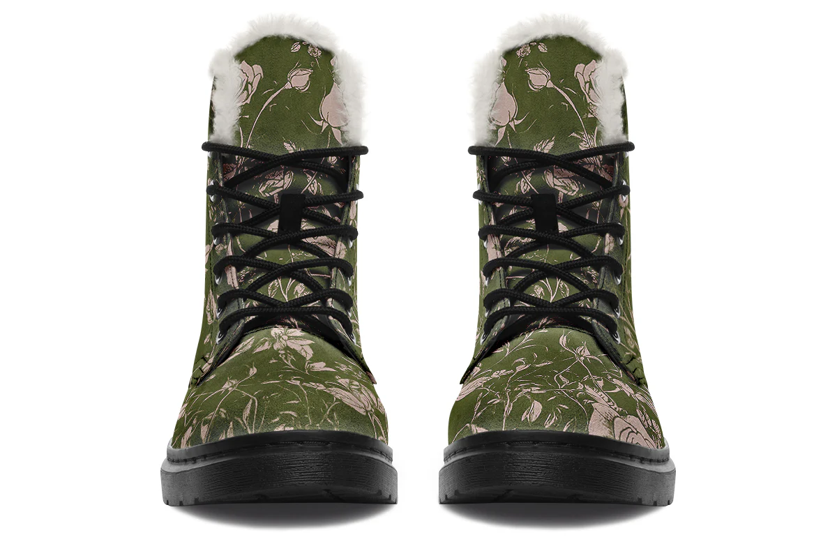 Fern Rose Romance Winter Boots - Image 3