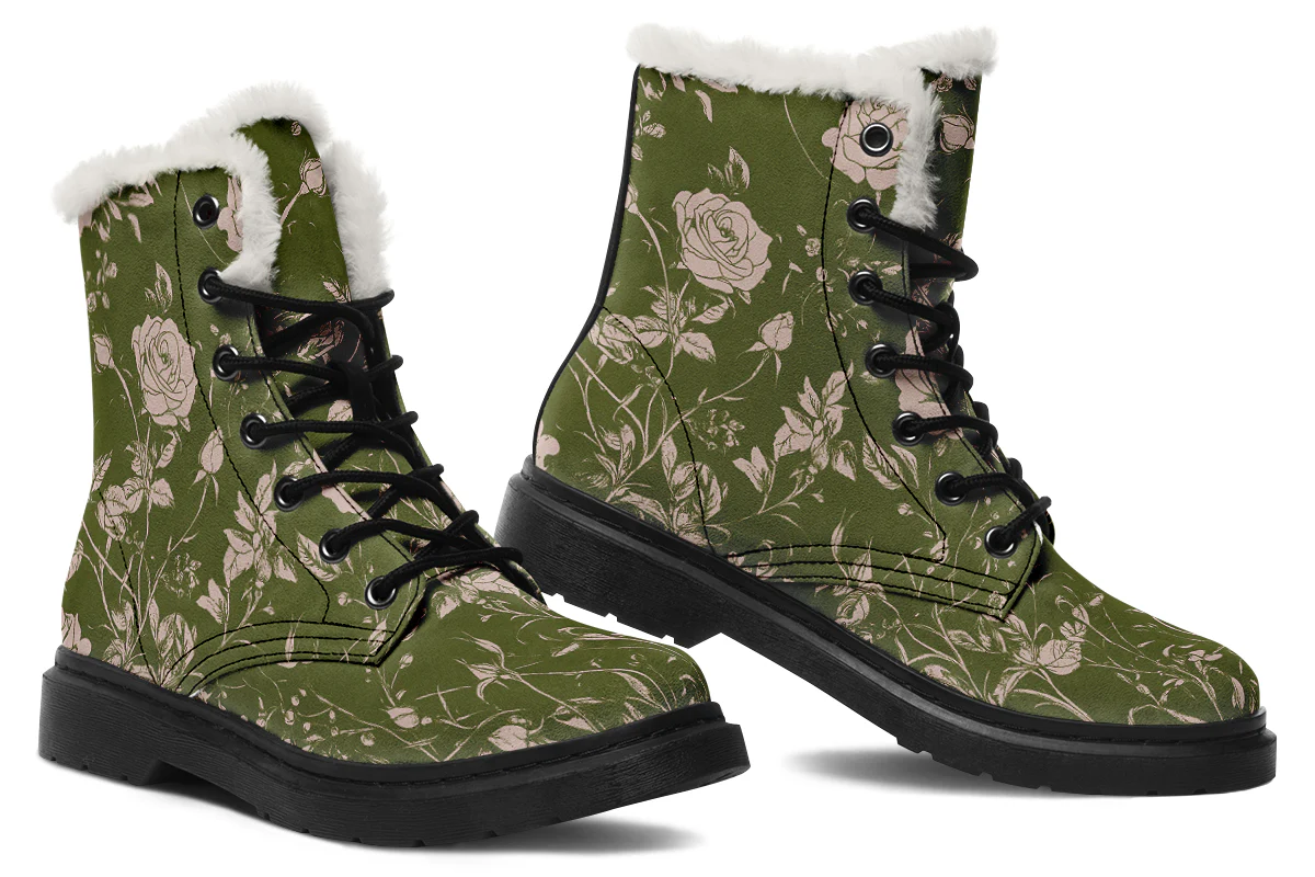 Fern Rose Romance Winter Boots - Image 5