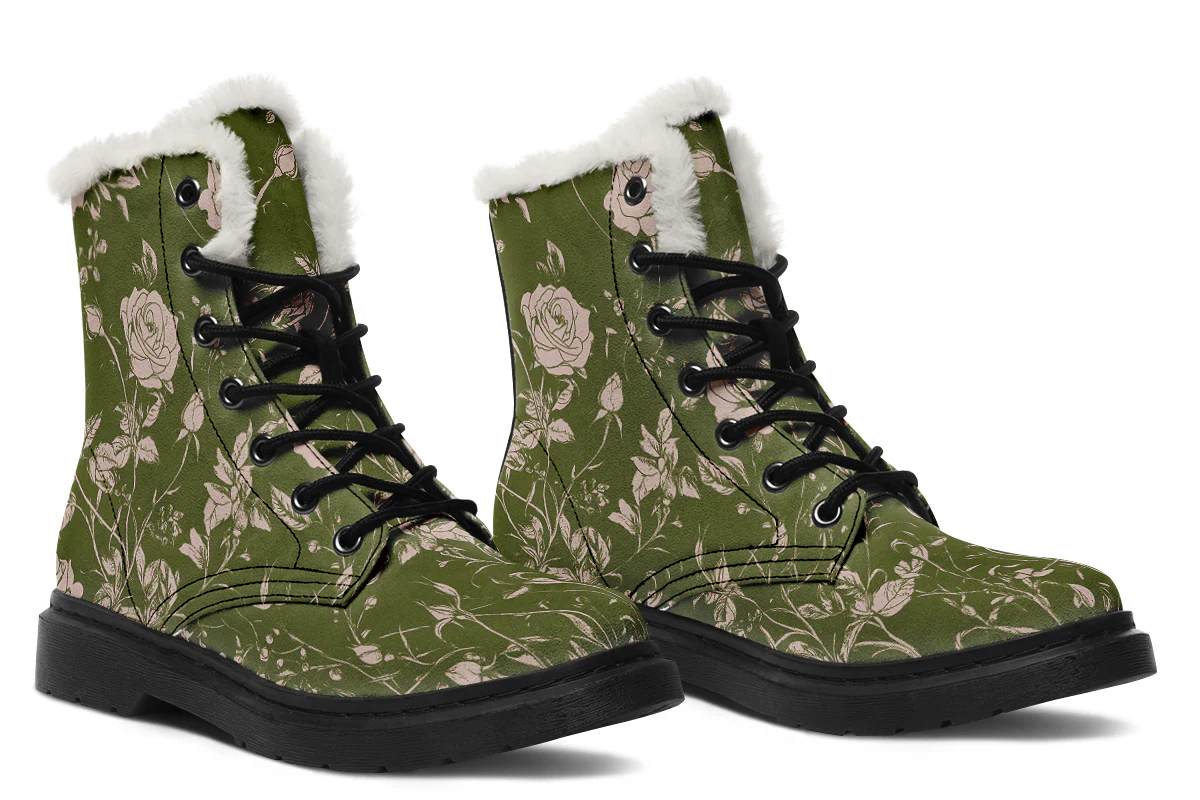 Fern Rose Romance Winter Boots - Image 6