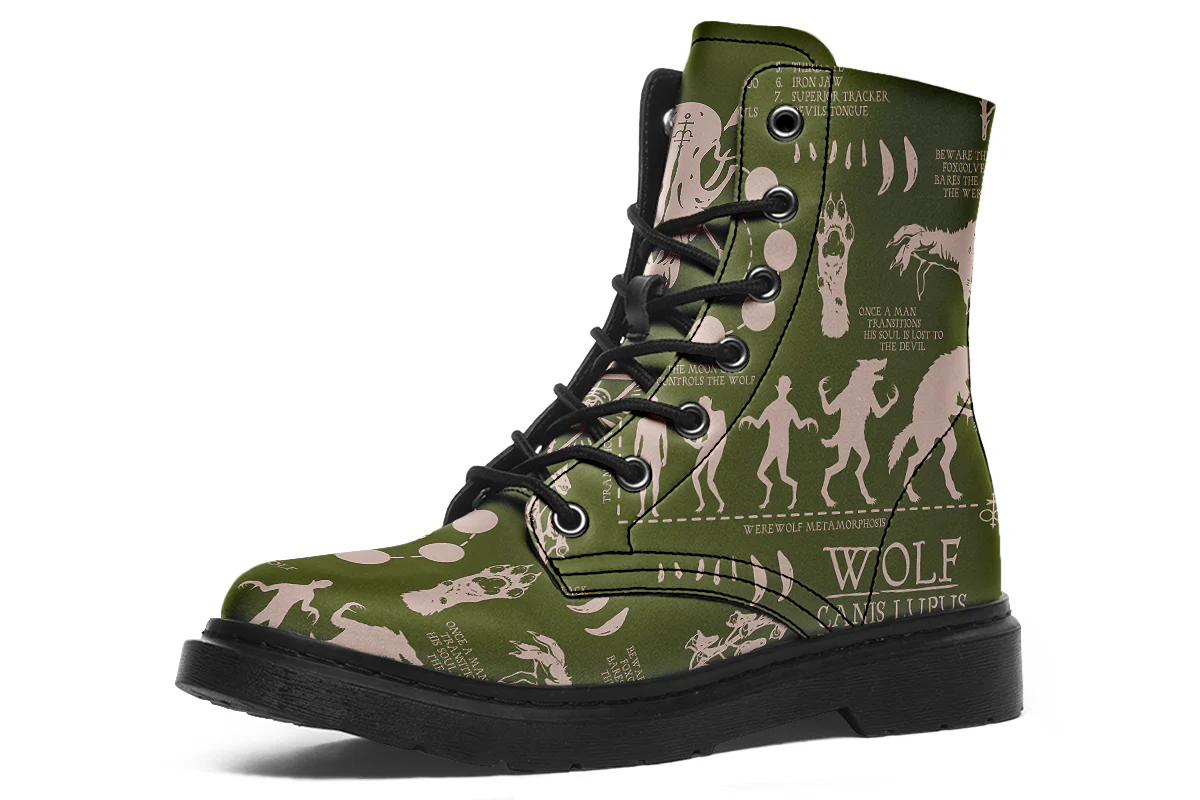 Fern Wolf Study Boots - Image 4
