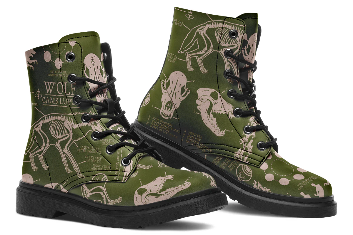 Fern Wolf Study Boots - Image 5