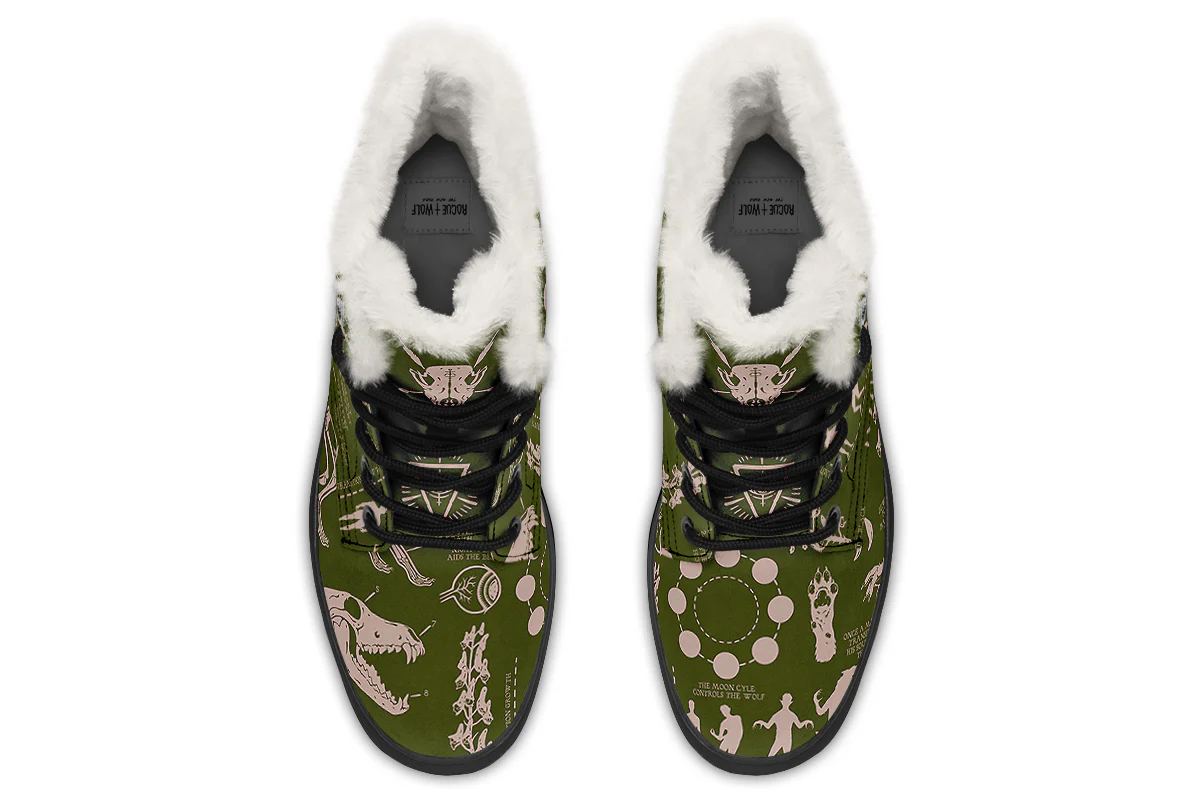 Fern Wolf Study Winter Boots - Image 7