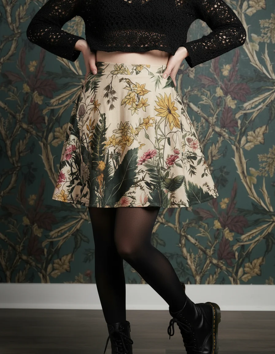 Fernwood Skater Skirt - Image 4