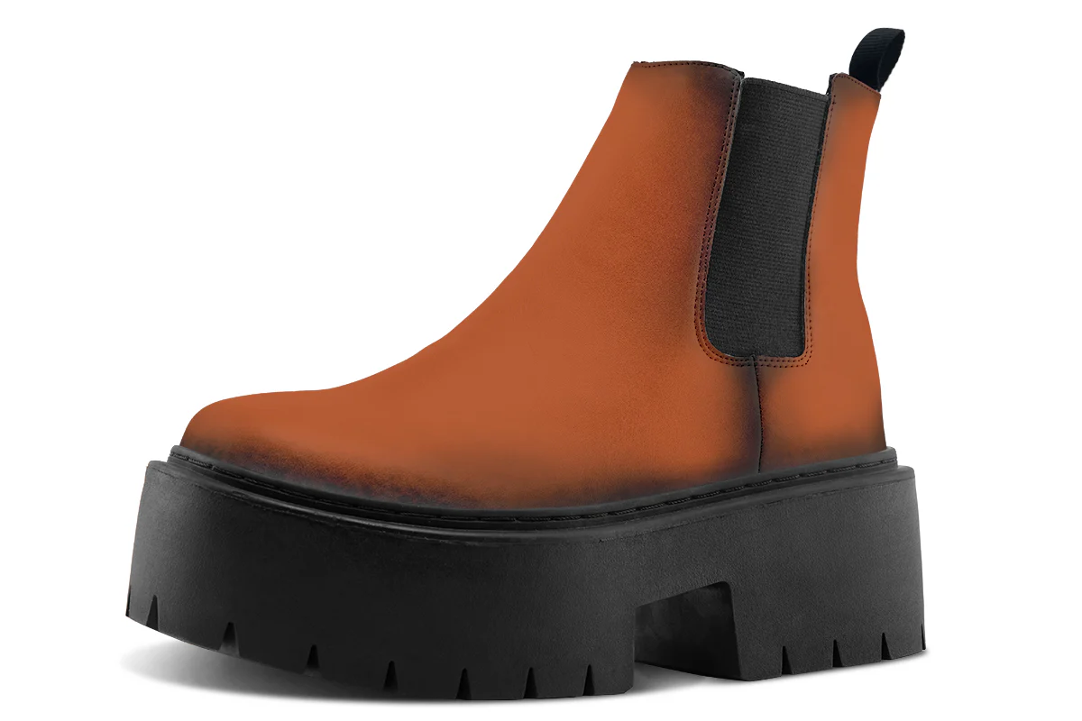 Fire-Forged Platform Chelsea Boots - Image 2