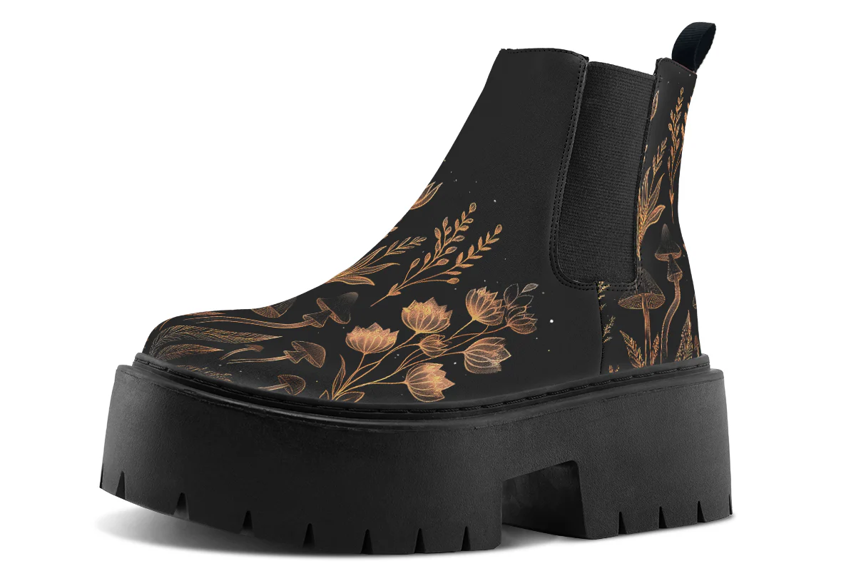 Folium Obscura Platform Chelsea Boots - Image 3