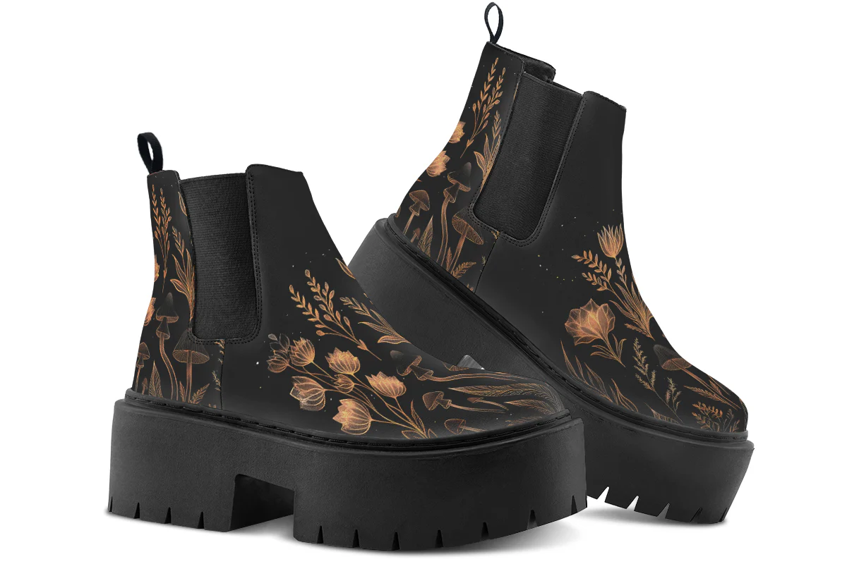 Folium Obscura Platform Chelsea Boots - Image 4