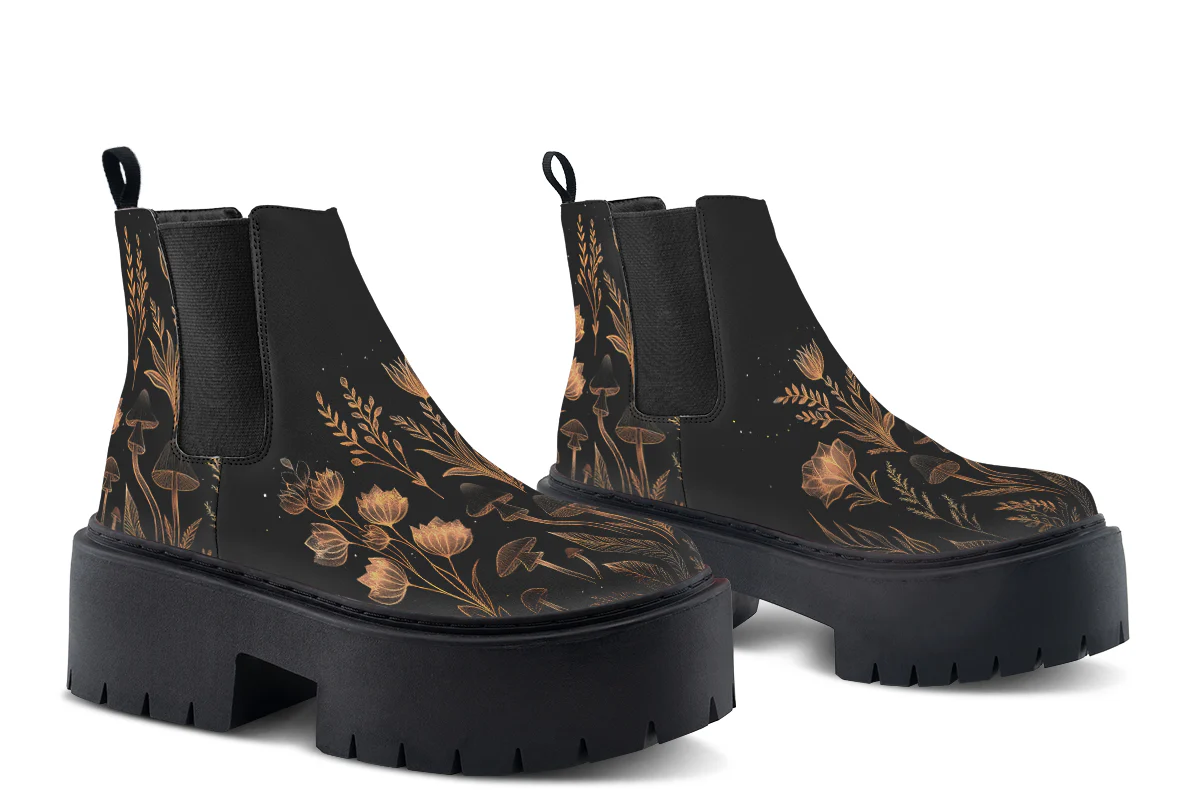 Folium Obscura Platform Chelsea Boots - Image 5