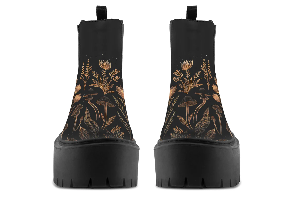 Folium Obscura Platform Chelsea Boots - Image 7