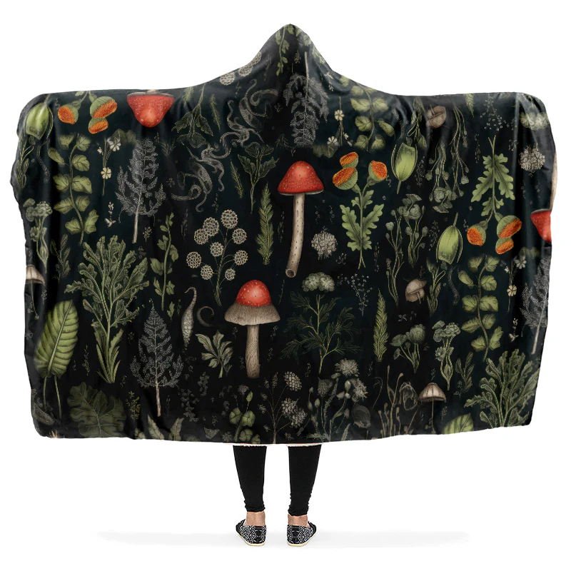 Foraging Hooded Blanket