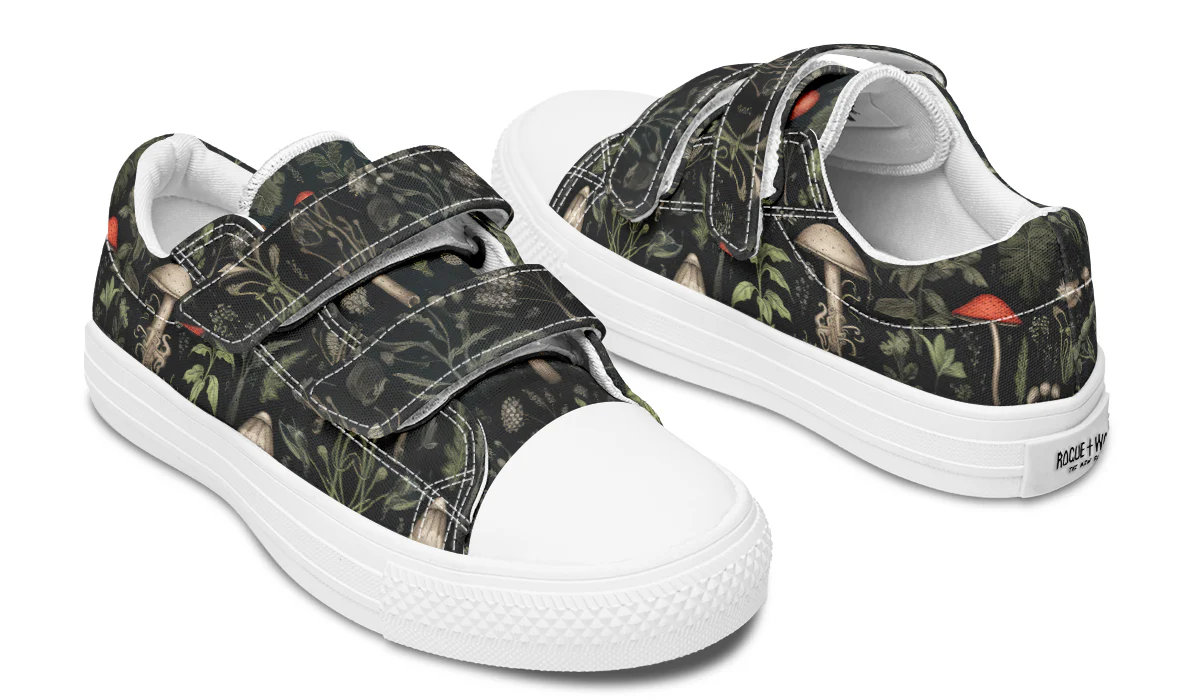 Foraging Kids Low Tops - Image 15