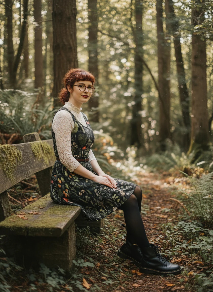 Foraging Skater Dress - Image 3