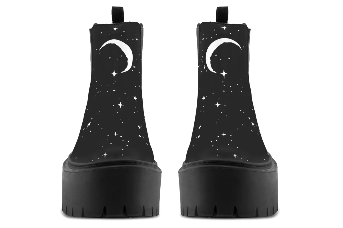 Forever Rose Platform Chelsea Boots - Image 7