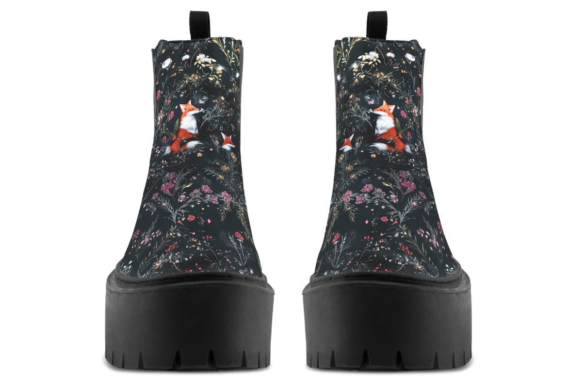Fox Den Platform Chelsea Boots - Image 7