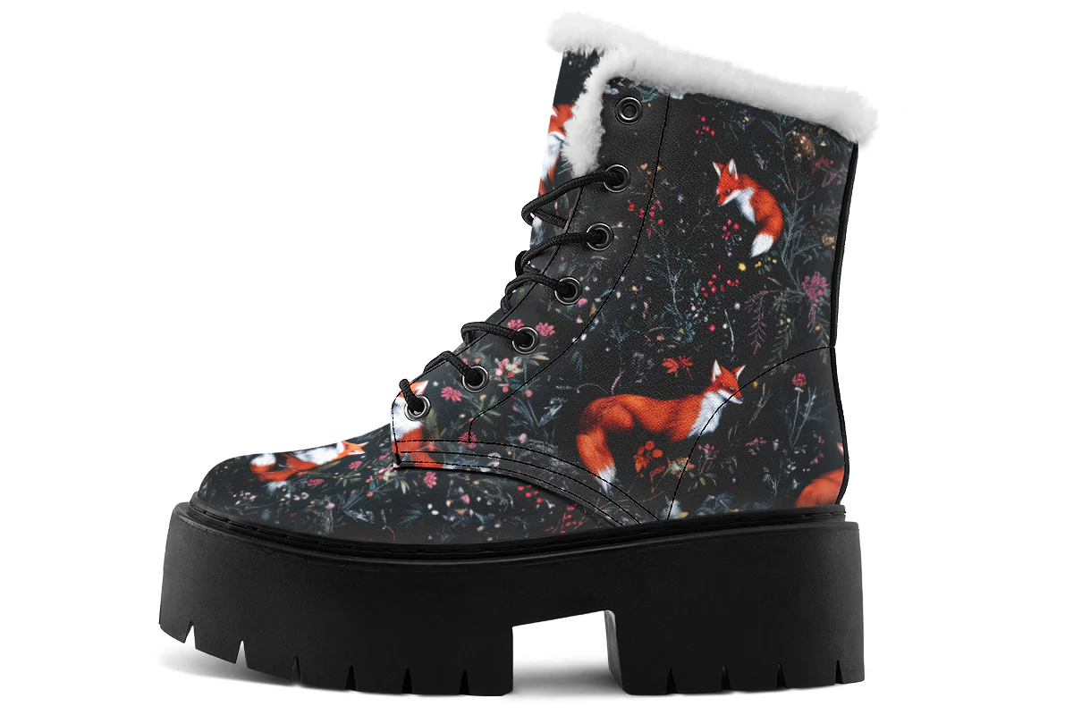 Fox Den Platform Winter Boots