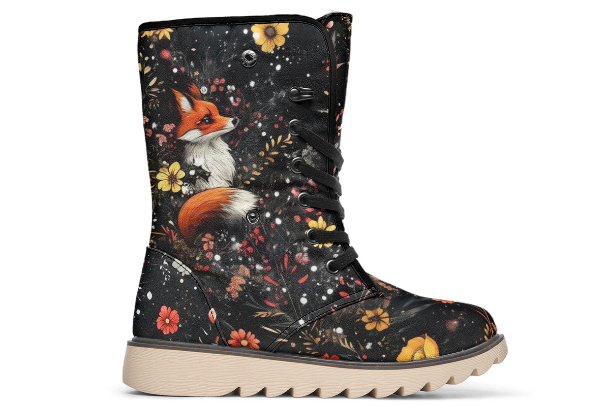 Fox Spirit Fold Over Winter Boots - Image 2