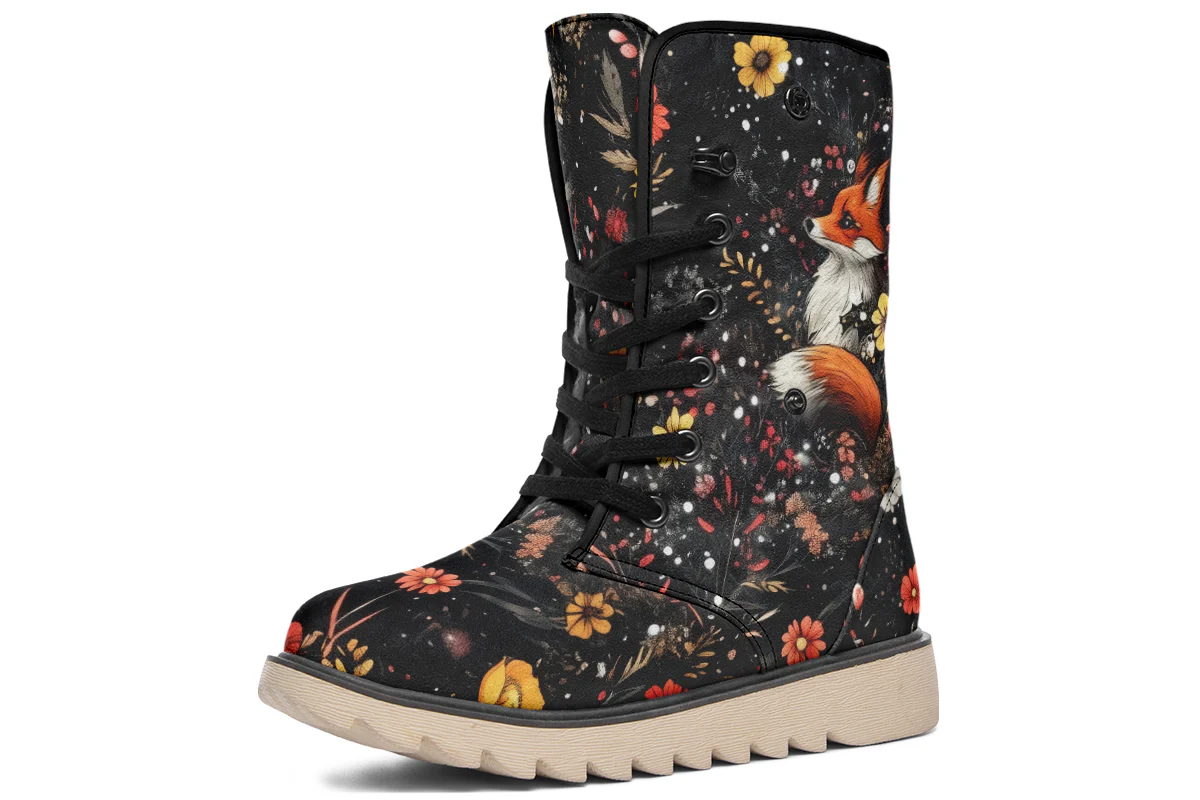 Fox Spirit Fold Over Winter Boots - Image 3